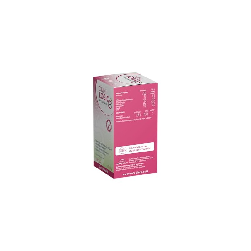 Omni Logic Apfelpektin, 180 Capsules