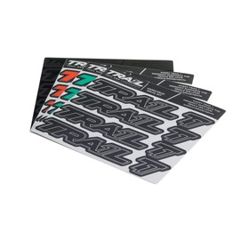 Trail One Components Crockett Handlebar Decal Kit - Black/White Outline