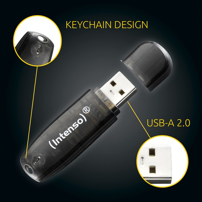 Intenso Rainbow Line USB 2.0 Flash Drive 3 x 32