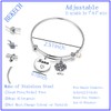 BEKECH Nana Bracelet Grandma Charm Expandable Wire Bangle Jewelry Grandmother