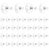 QWORK® Suction Cups for Windows Diameter 40 mm with Knurled