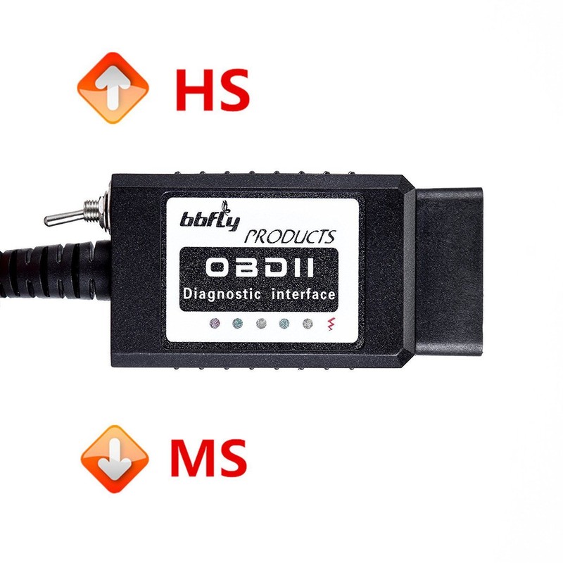 bbfly-BF32302 USB Modified FTDI chip OBD-II Scan Tool for Windows
