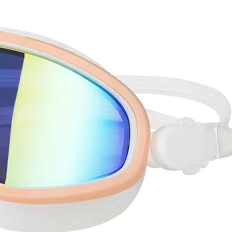 Swimming Goggles Antifog Leakproof Large Frame Clear Fashionable Swim Goggles