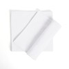 Accent Home 100% Cotton White Napkins, Delicate Cloth Napkins for
