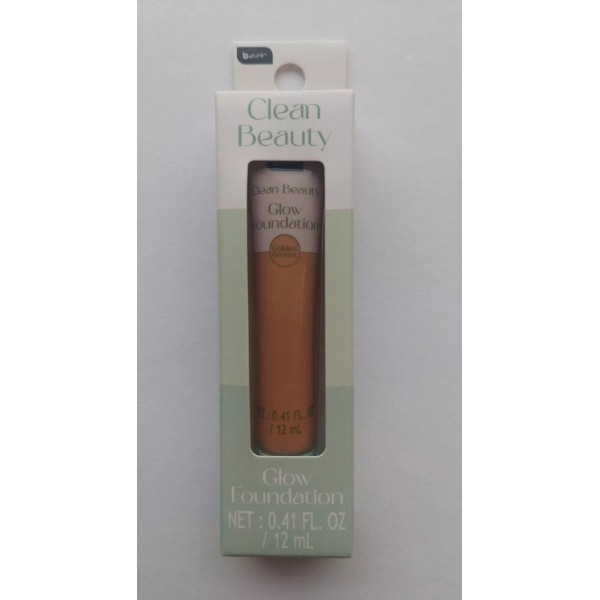 Pure B.pure clean beauty glow foundation in golden bronze