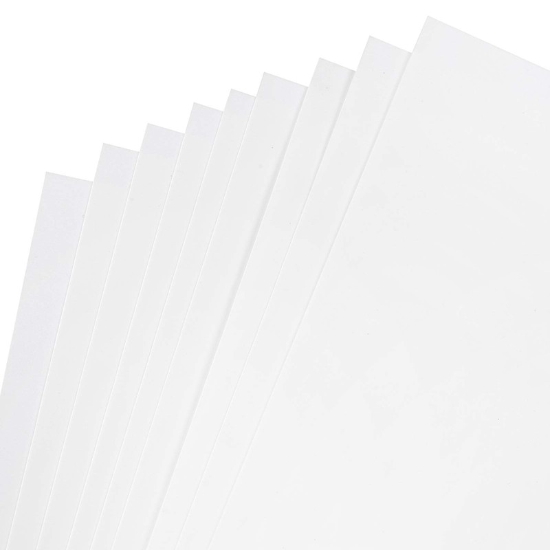 10PCS Shrink Plastic Sheets, Heat Shrink Printable Plastic Sheet, Shrink