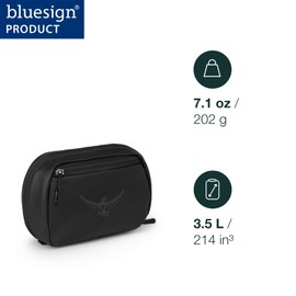 Osprey Transporter Large Toiletry Kit, Raven Black