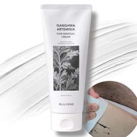 Crema Depiladora Con Artemisa | Calma E Indolora Para Piel Sensible, Bikini, Axilas, Brazos, Piernas, Pecho Depilación Con Aroma Floral, Crema Depiladora Para Mujeres Y Hombres, 200Ml Blanco
