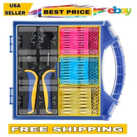 Haisstronica 330PCS Marine Grade Heat Shrink Butt Connectors Set, 22-10 AWG (3Co