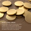 Hgnova 12 Pcs Alloy Blank Challenge Coin 40mm, 2mm Thickness