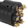 Ausla Marine Ignition Switch, Universal Engine Start Switch, 6 Screws,