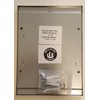 Elevator Permit Frame 4X6 Stainless Steel