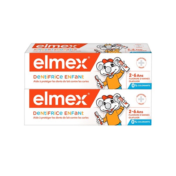 Elmex 2 x 50ml Kids Toothpaste
