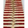 Trendy Adjustable Red String Bracelet Saint Benedict Pack of 12