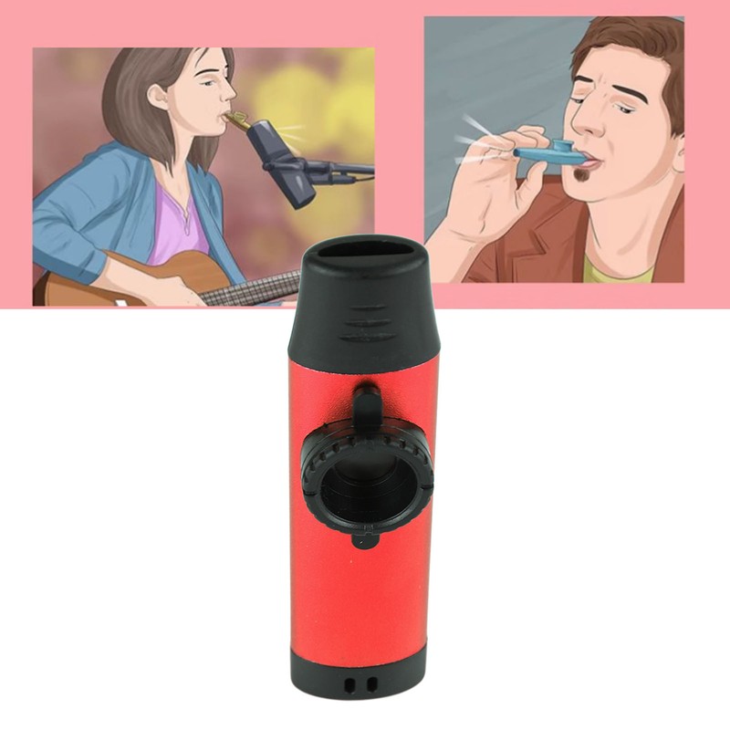 Kazoo Professional Aluminum Adjustable Tone Musical Instrument with 5Pcs Flute