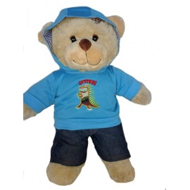 Cute Dinosaur Hoodie and Jeans Outfit / 16 inch /40cm Teddy Bear Clothes - BEAR NOT INCLUDED