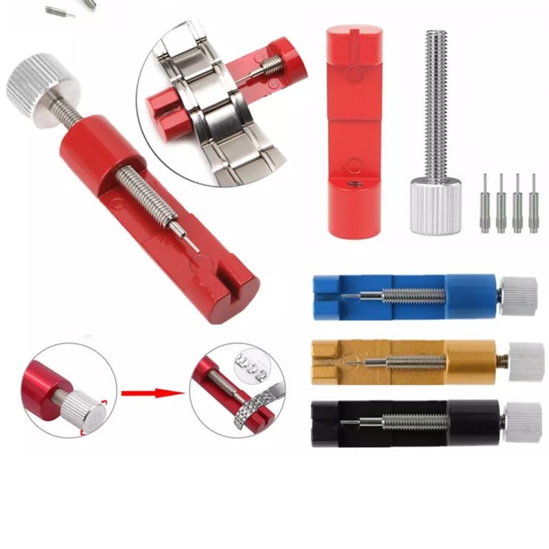 Watch strap link removal tool, Strap Adjustment & Link Removal