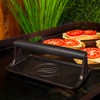 Blackstone 5553 Pre-Seasoned Cast Iron Griddle Press Medium Heavy Duty-Meat,