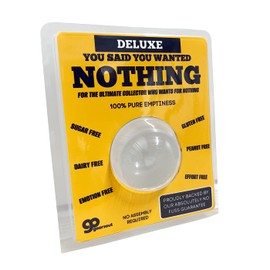Novelty Deluxe Gift of Emptiness | Hilarious Prank Box | Gag Present for All Occasions | Funny Joke Surprise Package for Laughs