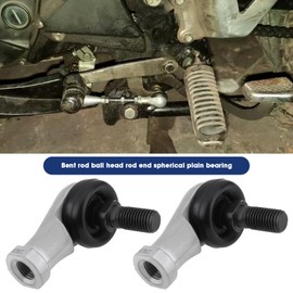 VGOL Pack of 4 M10 x 1.25 Right Hand Thread Ball Joint Ball Joint Bearings Galvanised Steel Outer Joint Joint Head Ball Joint