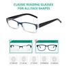 Eyekepper 4 Pack Classic Reading Glasses for Women and Men