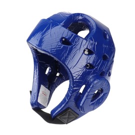 Parliky Sparring Headgear Eva Taekwondo Helmet S Blue Air Vented Head Shield for Kickboxing Shock Absorbent Protective Gear for Young Athletes
