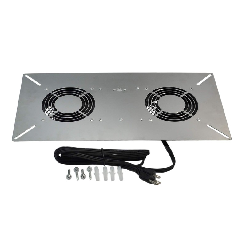 Durablow 220 CFM Air-Out Stainless Steel Crawl Space Vent Fan,