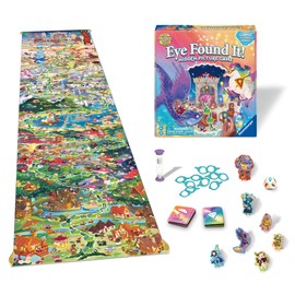 Ravensburger Fantasy Eye Found It! Board Game - Engaging Family Fun | Colorful Dinosaur Scenery | Skill-Building Game | FSC-Certified Materials