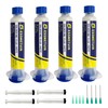 Essmetuin No Clean Soldering Flux Paste(4Pack), Solder Flux For Electronics