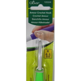 Clover Amour Crochet Hook K/10.5 6.5 MM