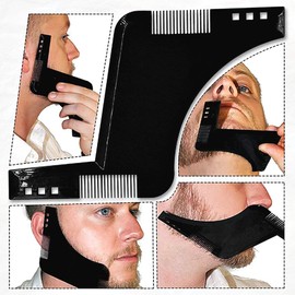 Razor Comb - Moustache - Shaving - Perfect - Man - Finishing - Drawing - Contour - Plotter - Style - Modeling