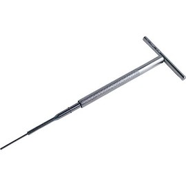 Top Industry TSW-25 T-Shaped Spin Wrench, Hexagonal Bar, Opposite Side 0.1 inches (2.5 mm), Total Length 7.9 inches (200 mm), Swivel Sleeve Included, T-Shaped Hex Wrench, Made in Japan