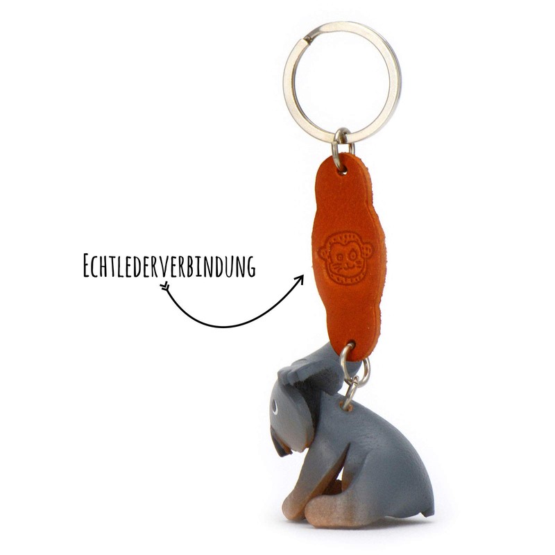 MONKIMAU Koala Australia Leather Keyring