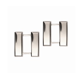 USMC Captain Satin Silver Pin On Collar Rank