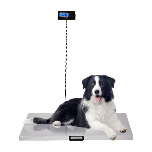 Pet Scale Dog Weight Scale, Livestock Scale with LCD Display,
