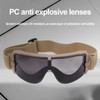Military Goggles Impact Resistant and Breathable Outdoor Protective Glasses for