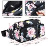 CXWMZY Fanny Packs For Women & Men, Waist Bag Hip