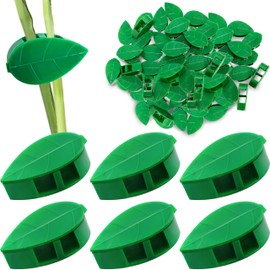 90PCS Plant Climbing Wall Fixture Clips with Easy Clean Adhesive Sticker,Anti-Twine Design Plant Wall Clips,Invisible Vine Clips for Plants for Wall,Easy Use for Indoor Outdoor Garden Decorations