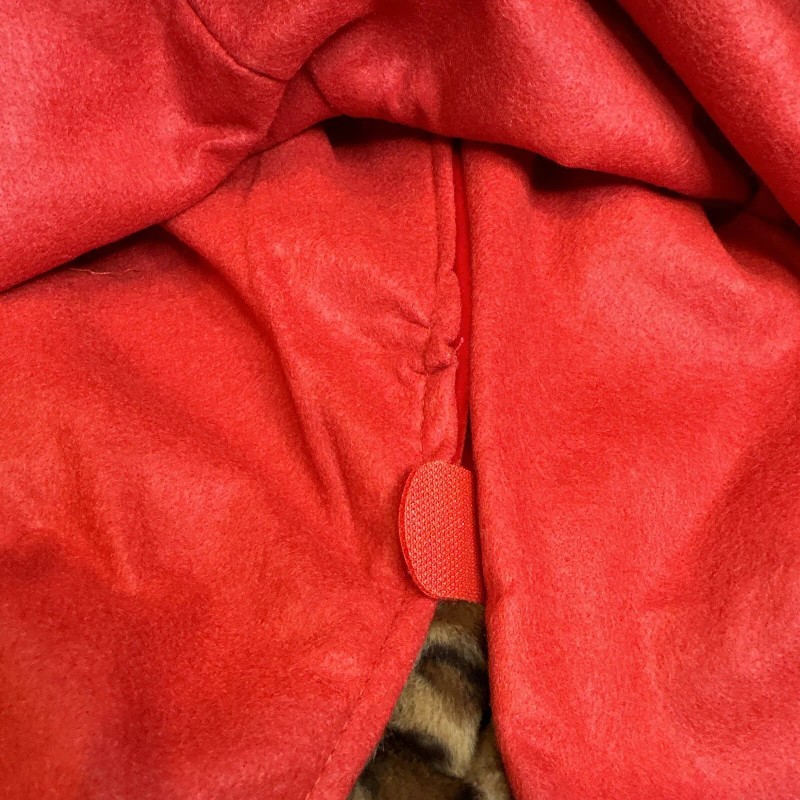 Ashland Luxury Velour Velvet Tree Skirt Bold Red Leopard Cheetah