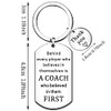 HULALA Thank You Football Coach Gifts For Men Women Keyring