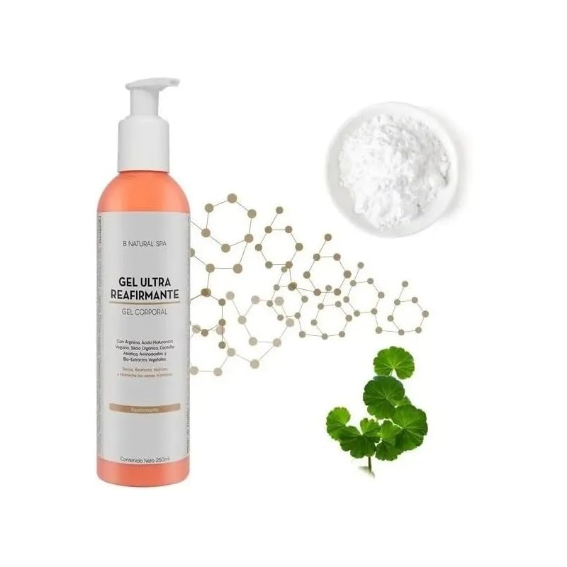 B Natural SPA Gel Corporal Ultra Reafirmante, con Ácido Hialurónico