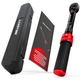 HASKYY Torque Wrench 1/4 Inch 1-10 Nm Precision Bicycle E-Bike Motor Industrial Micro Torque Ratchet Wrench ISO Calibrated in 0.1 Increments