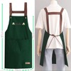 RTRTGS 1 Pack Apron, Waterproof Cooking Apron with Pockets, Adjustable