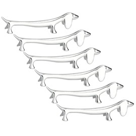 XLKJ 6Pcs Chopsticks Holders, Kitchen Chopsticks Rests Zinc Alloy Chopsticks Rests for Home Restaurant Kitchen Table