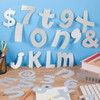 Colarr 216 Pcs Glitter Bulletin Board Letters for Classroom Numbers