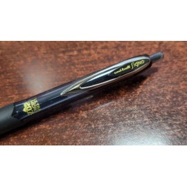 Uni-Ball Uniball Uni-Ball 207 Signo Retractable Gel Pen Ultra-Micro 0.38mm 0.38 Black Ink