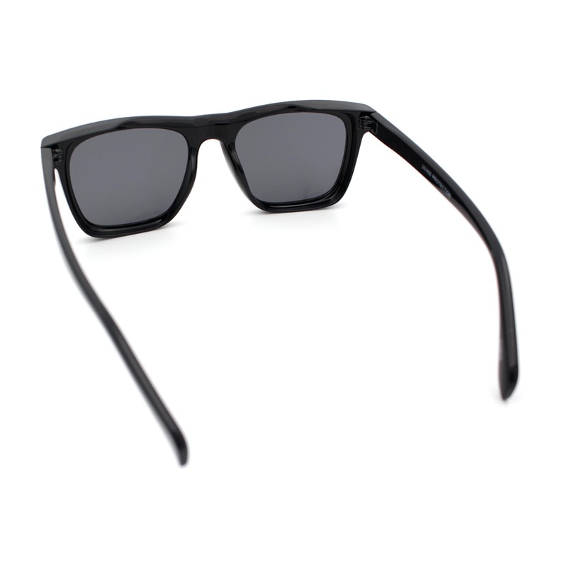 SA106 Oversized Large Horn Rim Dimensional Thick Plastic Rectangle Sunglasses