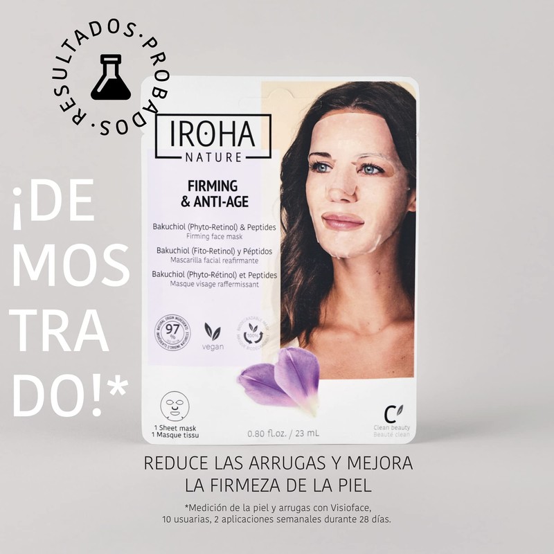 Firming & Anti-Age Baking Cuchiol & Peptides Firming Face Mask