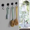 Homion Magnetic Hooks, Stainless Steel, Rust Free, Includes Magnets, Vertical