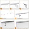 Apragaz French Cleat Hanger-Heavy Duty Picture Hanging Kit for Wall-Support